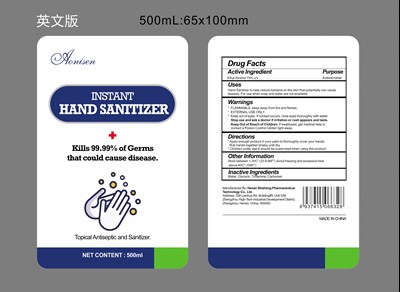 500ml Hand Sanitizer